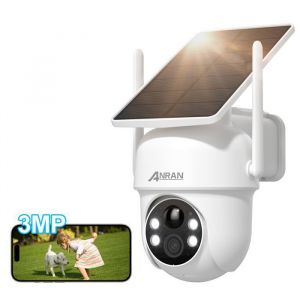 ANRAN 5MP WIFI cam&eacute;ra de Surveillance ext&eacute;rieure 24/7 Enregistremen Audio Bidirectionnel D&eacute;tection de Mouvement P3-3 Pieces