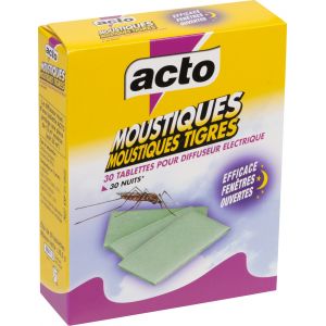 Image de Acto Recharge 30 tablettes pour diffuseur &eacute;lectrique