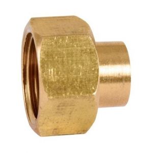 359GCU - raccord droit 2 pi&egrave;ces | &Oslash; - &Eacute;crou: 10 - 3/8'' - &Oslash; Tube: 3/8''