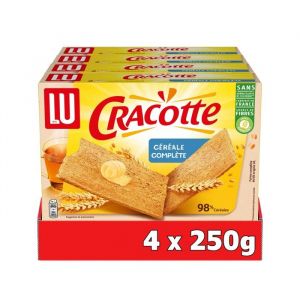Lu Cracotte céréales complètes 250g - Lot de 4