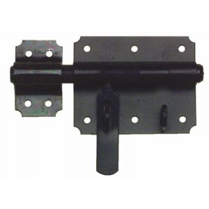 Jardinier massard Verrou de box porte cadenas 16 mm noir - 9521183
