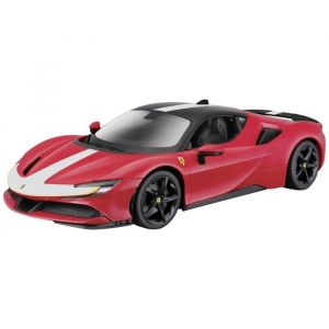 Image de Bburago May Cheong GROUP -1/18 Ferrari SIGNATURE-SF90 Stradale-Rouge-Véhicule pour Enfant dès 14 ans-16911, 16911