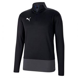 Puma Teamgoal 23 Training 1/4 Zip Top Pull Homme, Black-Asphalt, M