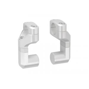 Sw-motech R&eacute;hausse de guidon r&eacute;glable &oslash;22mm gris