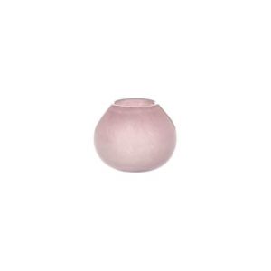 Oyoy living Vase rose en verre Ø11xH9cm