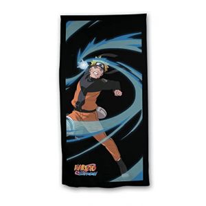 NARUTO -DRAP DE BAIN-SERVIETTE DE PLAGE -MICROFIBRE 70X140 CM.