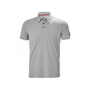 Helly Hansen Polo kensington tech s gris 100 - 200 g t-shirt polyamide 0 1 pièce(s) polo manches courtes kensington tech gris ts