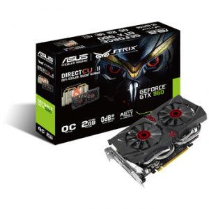 Asus STRIX-GTX960-DC2OC-2GD5 - Carte graphique GeForce GTX 960 Strix 2 Go GDDR5 PCI-E 3.0
