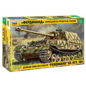 Zvezda German Tank Destroyer - Ferdinand - SD.KFZ.184