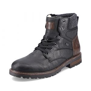 Rieker 32031, Botte Tendance Homme, Schwarz, 42 EU