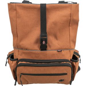 Trixie Sac Pour Animaux De Compagnie - Rolltop - Orange - 46x58x38 Cm - 0,551 Kg - Polyester Coton - R&eacute;fl&eacute;chissant