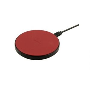 Beetlecase Chargeur portable PAD CUIR UNIVERSEL ROUGE