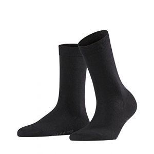 Image de Falke Chaussettes Softmerino Laine Vierge Noir - Couleur Noir - Taille M