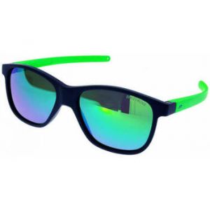 Julbo Turn 2 Lunettes de Soleil, Bleu Foncé/Vert, Taille Unique Mixte Enfant