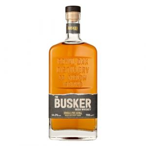 THE BUSKER - Premium Single Pot - Single Malt Whisky - Origine : Irlande - Alcool : 44,3% - Notes de Poivre & Miel - 70cl