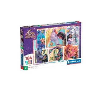 Clementoni Puzzle 104 pièces Unicorn Academy