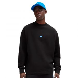 Sweat Hugo Cotton terry Homme Noir