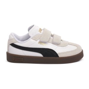Puma Chaussures Club II Era V blanc neutre beige noir enfant - 27