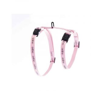 Martin Sellier Harnais pour chat frimousse rose 35-50x1 cm