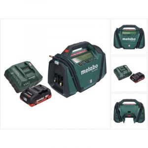 Metabo AK 18 Compresseur à batterie multiple 18 V 11 bar + 1x batterie 4,0 Ah + chargeur