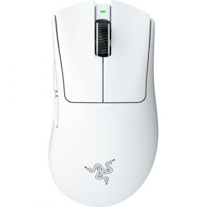 Razer DeathAdder V4 Pro Blanche - Souris Esports Ergonomique Sans Fil Legere 63g, Focus Pro 30K (NDA 25/07/25)