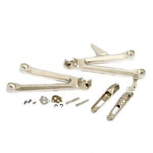 Brazoline Kit platine repose-pied moto arrière droit CBR 1000 RR 04/07