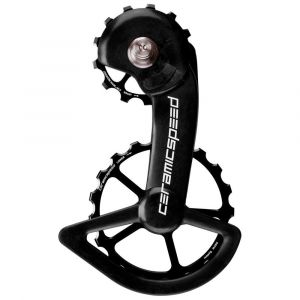 CeramicSpeed Cage De Dérailleur Avec Poulies En Carbone Ospw 12s Shimano Da9200+ult8100 Riv One Size Black