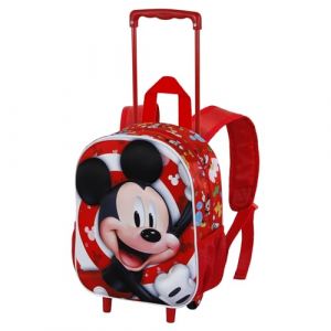 Sac trolley enfant Karactermania Disney Mickey Twirl 3D