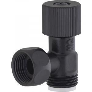 Noyon & Thiebault Noyon&thiebault - Robinet wc &eacute;querre m&acirc;le femelle 3/8' noir