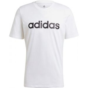 Image de Adidas Essentials Embroidered Linear Logo M White / Black - White / Black - Taille M