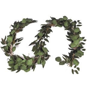 Ruedelafete Grande Guirlande feuilles d'eucalyptus 2 m