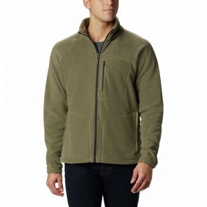 Columbia Fast Trek II Veste polaire zippée Homme, stone green XL Vestes en polaire