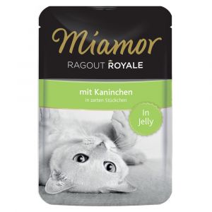 Image de Miamor Ragoût Royal en gelée 22 x 100 g pour chat - lapin