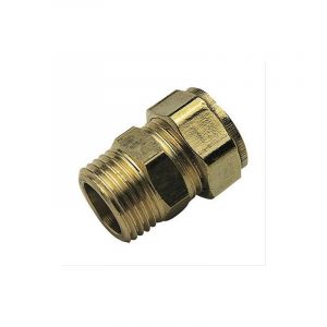 Image de Somatherm Raccord bague laiton m&acirc;le &Oslash; 8 &Oslash; 12/17 BRICOZOR