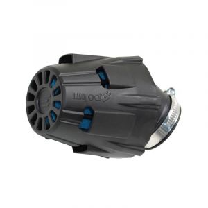 Filtre a air polini air box etanche bt coude 30° d37 (phva) -203.0091-