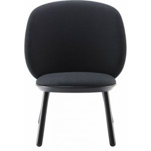 Image de Emko Fauteuil en tissu noir Naïve