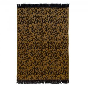 Amadeus Plaid Léopard 130x170 cm - Marron - Acrylique