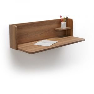 Herdasa - Bureau mural, mod&egrave;le valencia, en m&eacute;lamine. Noyer