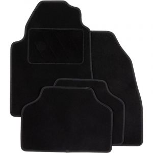 DBS Tapis de sol universel avant et arrière Noir Moquette 43.5 cm x 57.6 cm (Ref: 01767376)