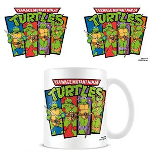 Pyramid International Mug enfant World Trade and Technologies Tortues Ninja 4 Personnages (x3)