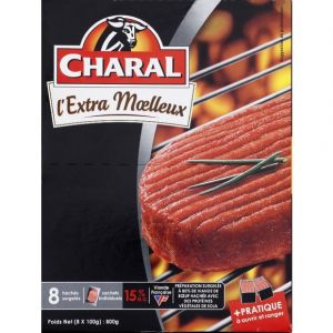 Charal Viande hach&eacute;e de boeuf, extra moelleux