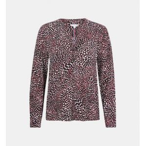 Tommy Hilfiger Blouse imprimée, manches longues Léopard - Taille 36;38;40;42