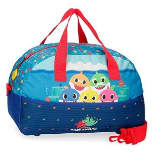 Image de Bébé Requin Happy Family Sac de Voyage Bleu 24x40x18 cms Polyester 17 28L