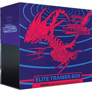 Mon POK80731 TCG : &Eacute;p&eacute;e et Bouclier 3 T&eacute;n&egrave;bres Ablaze Elite Trainer Box Couleurs m&eacute;lang&eacute;es