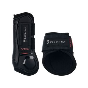 Guêtres pour jeune cheval fermées et protège-boulets en TPU et néoprène Equestro