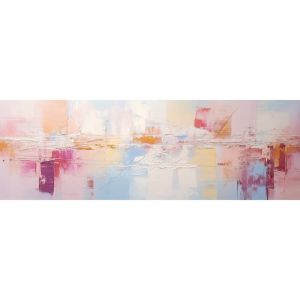 Ceanothe Tableau sur toile art moderne 30x97 cm