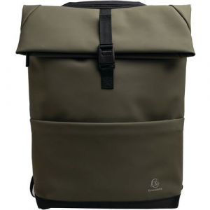 Exacompta Sac à dos imperméable Exactive Young kaki pour ordinateur portable 15,6''