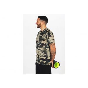 Nike Tee-shirt de training camouflage Dri-FIT pour Homme - Marron - Taille S - Male