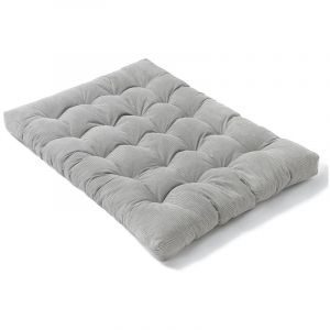 Bananair - Matelas Futon - 160x200 cm Gris clair