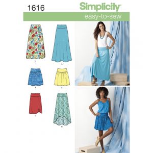 Simplicity Patron 1616 Jupe -